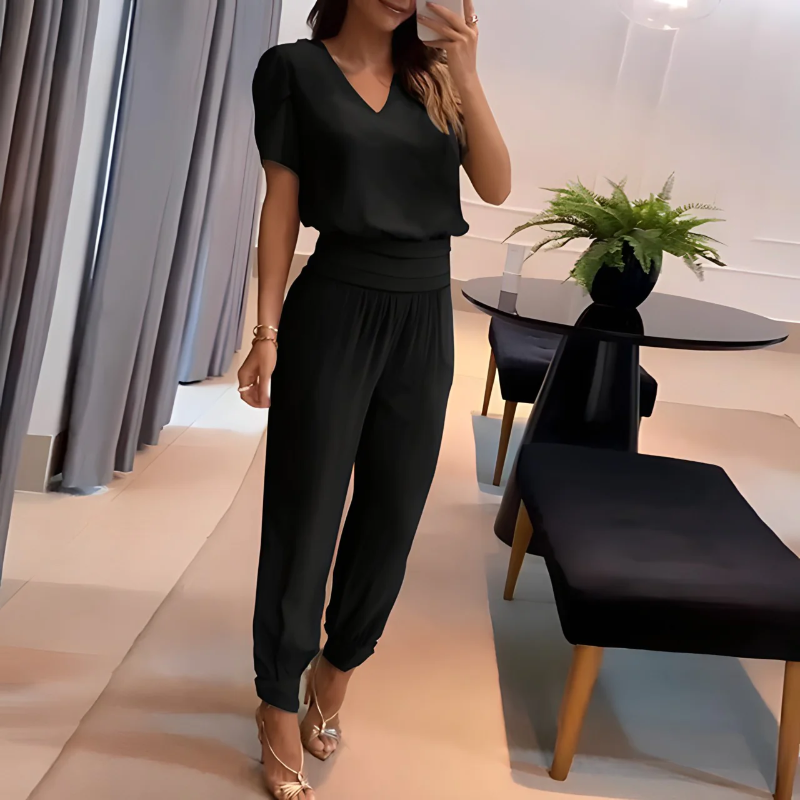 Ensemble Élégant Haut Et Pantalon