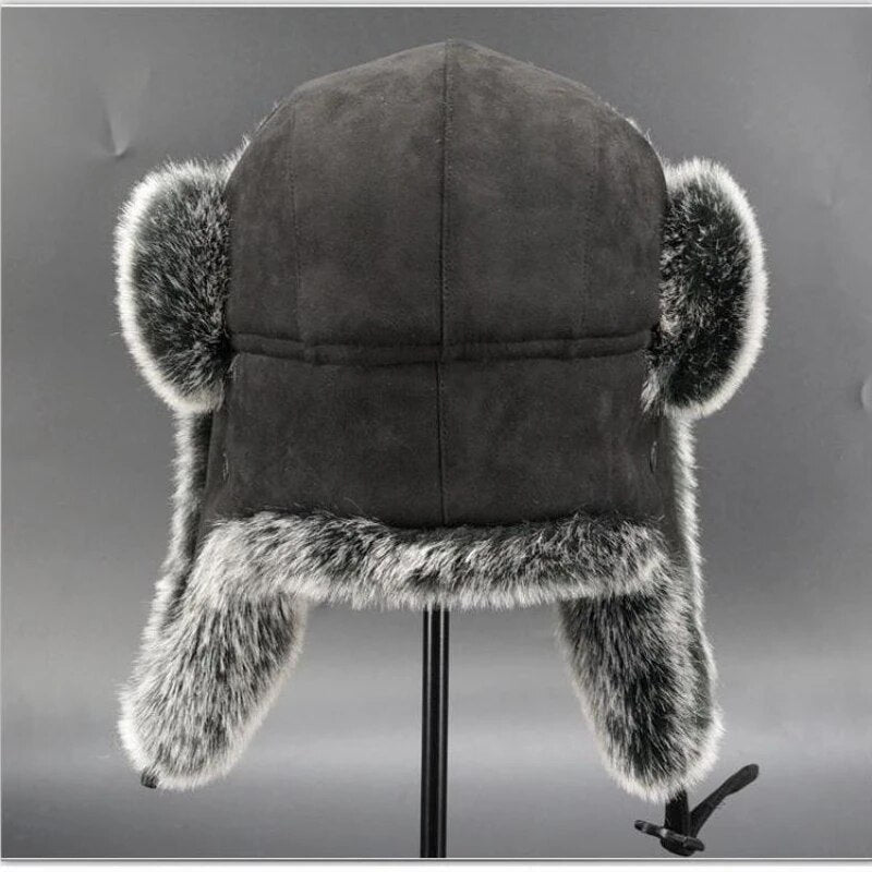 Chaleur Chic: Bonnet Ushanka Homme